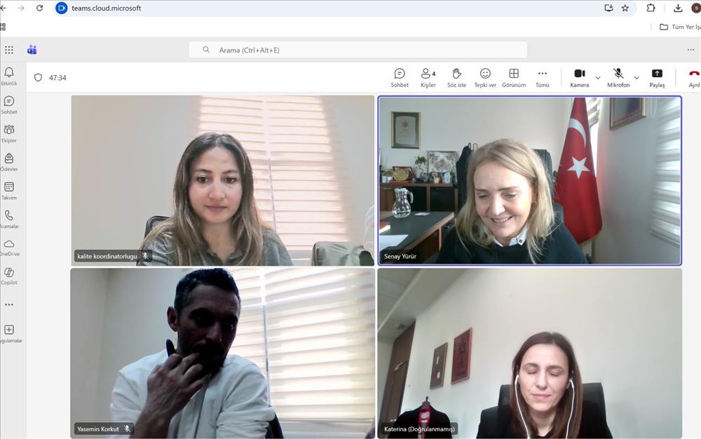Kalite Süreçleri ve Dijitalleşme Çalışmalarına Yönelik Deneyim Paylaşımı Toplantısı Gerçekleştirildi