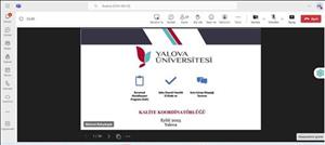 Rektör Prof. Dr. Mehmet Bahçekapılı, Senatoda  Kurumsal Akreditasyon Programı (KAP) Hazırlık Dokümanlarını Tanıttı