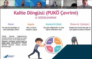 Üniversite Kalite Öğrencisi Temsilcisi Sibel CAN, KEP’25-II Kalite Elçisi Eğitimine Katıldı