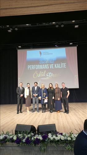 Üniversitemizde 2025 Yılı Performans ve Kalite Ödülleri Takdim Edildi